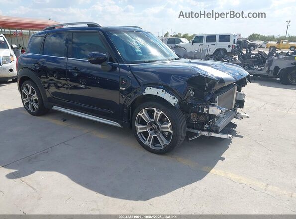 WMZ83BR09R3R89078 2024 MINI COUNTRYMAN Dark Blue Передняя правая четверть