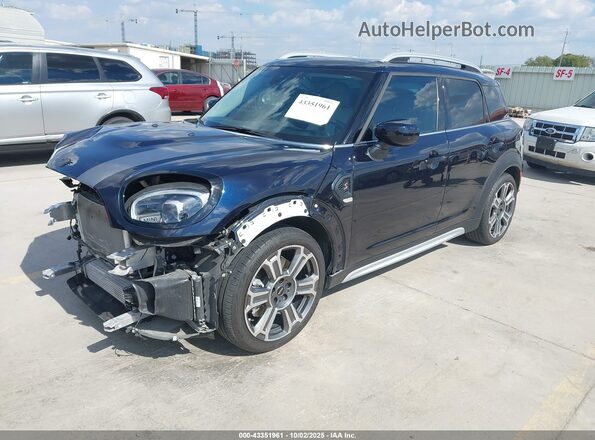 WMZ83BR09R3R89078 2024 MINI COUNTRYMAN Dark Blue Передняя левая четверть