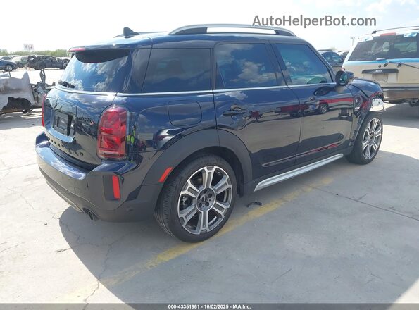 WMZ83BR09R3R89078 2024 MINI COUNTRYMAN Dark Blue Задняя правая четверть