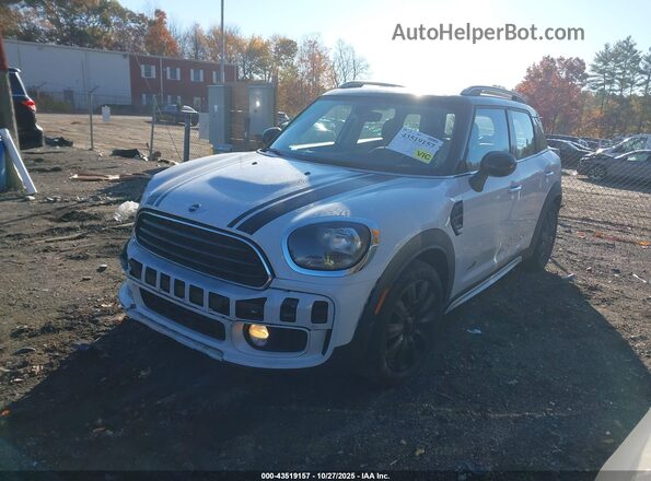 WMZYV5C30J3B75844 2018 MINI COUNTRYMAN Белый Передняя левая четверть