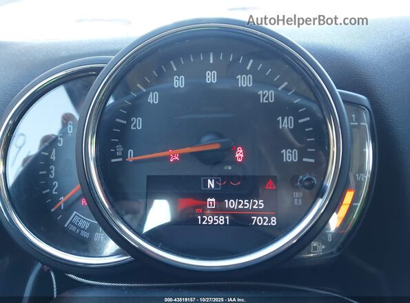 WMZYV5C30J3B75844 2018 MINI COUNTRYMAN Белый Вид задних сидений
