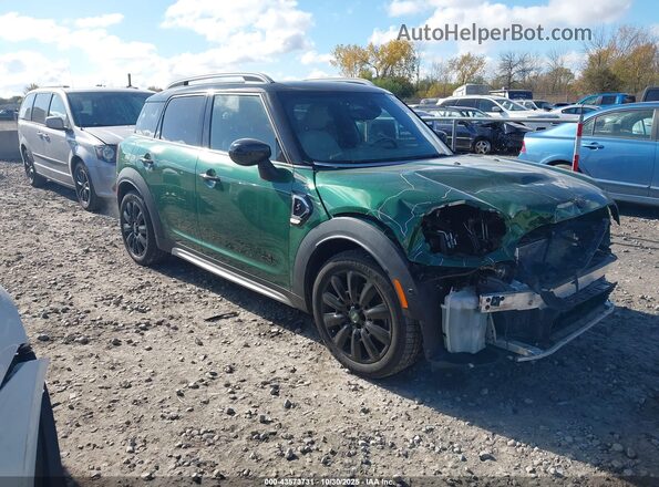 WMZYX1C03L3M07507 2020 MINI COUNTRYMAN Зеленый Передняя правая четверть