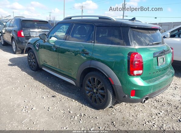 WMZYX1C03L3M07507 2020 MINI COUNTRYMAN Зеленый Задняя левая четверть