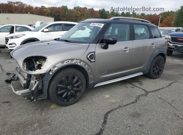 WMZYX1C07L3L29930 2020 MINI COOPER Tan Передня ліва чверть