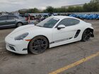 2024 Porsche Cayman Base White vin: WP0AA2A82RK256238