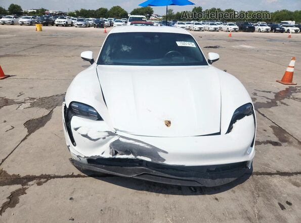 WP0AA2Y10MSA18893 2021 PORSCHE TAYCAN Белый Вид спереди