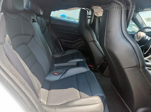 WP0AA2Y10MSA18893 2021 PORSCHE TAYCAN Белый Вид задних сидений