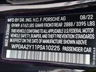2023 Porsche Taycan Черный vin: WP0AA2Y11PSA10225