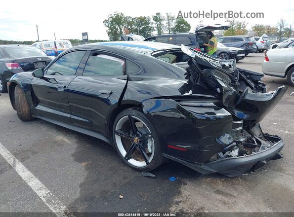 WP0AA2Y11PSA10225 2023 PORSCHE TAYCAN Черный Задняя левая четверть
