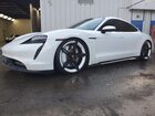 2021 Porsche Taycan White vin: WP0AA2Y15MSA18016