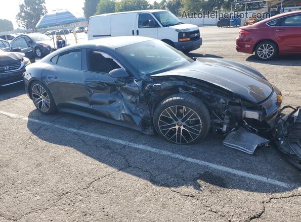 WP0AA2Y18MSA14803 2021 PORSCHE TAYCAN Серый Передняя правая четверть