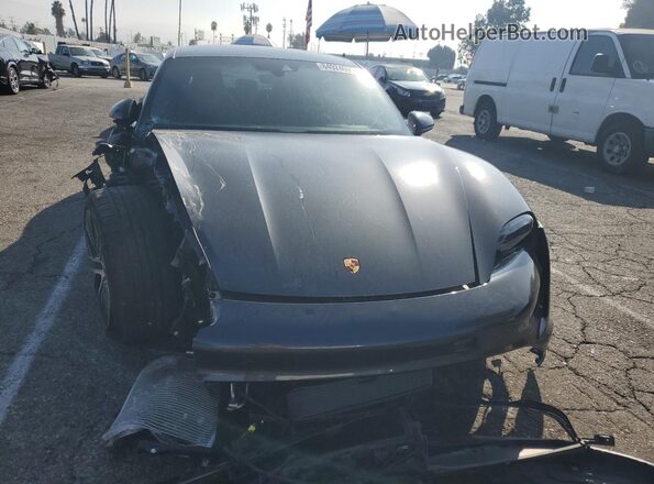 WP0AA2Y18MSA14803 2021 PORSCHE TAYCAN Серый Вид спереди