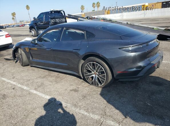 WP0AA2Y18MSA14803 2021 PORSCHE TAYCAN Серый Задняя левая четверть