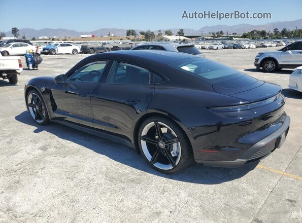 WP0AA2Y18NSA11031 2022 PORSCHE TAYCAN Черный Задняя левая четверть
