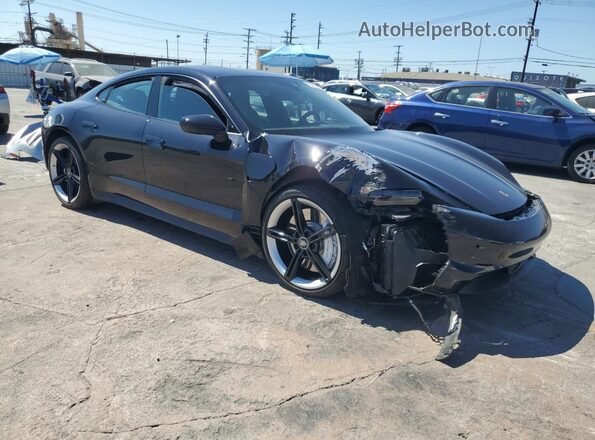 WP0AA2Y18NSA11031 2022 PORSCHE TAYCAN Черный Передняя правая четверть