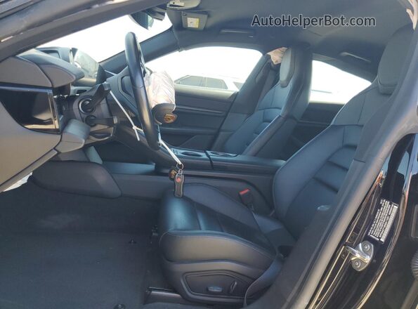 WP0AA2Y18NSA11031 2022 PORSCHE TAYCAN Черный Вид салона спереди