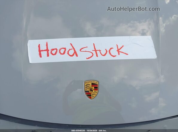 WP0AA2Y19NSA13760 2022 PORSCHE TAYCAN Серый 