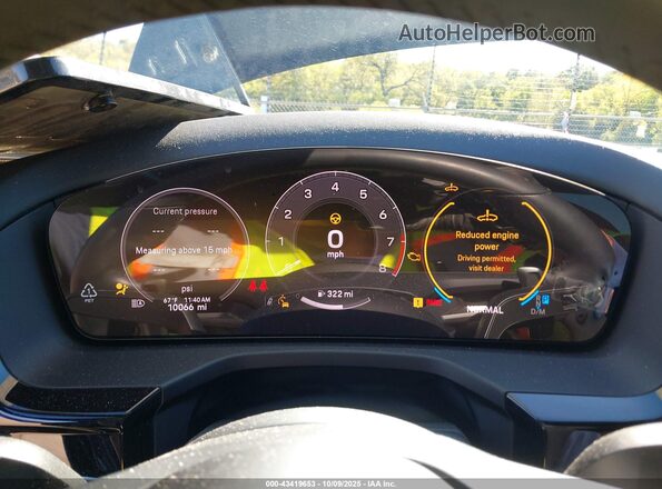 WP0AA2YA3SL008718 2025 PORSCHE PANAMERA Black Widok tylnych siedzeń