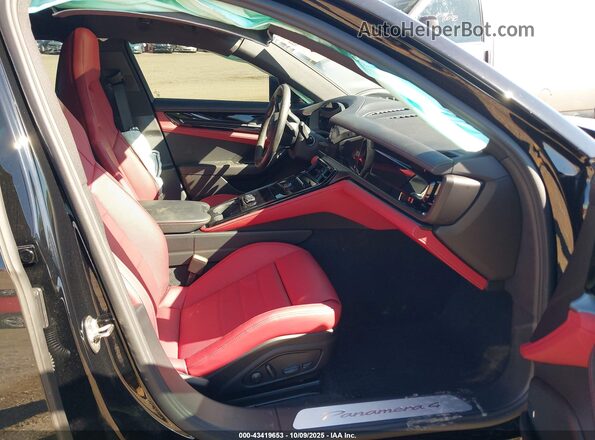 WP0AA2YA3SL008718 2025 PORSCHE PANAMERA Black Widok wnętrza z przodu