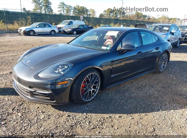 WP0AB2A79HL122016 2017 PORSCHE PANAMERA Черный Передняя левая четверть