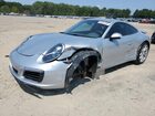 2018 Porsche 911 Carrera S Silver vin: WP0AB2A90JS123522