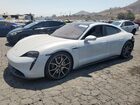 2023 Porsche Taycan Turbo Gray vin: WP0AC2Y10PSA52153