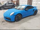 2021 Porsche 911 Turbo S Синий vin: WP0AD2A92MS258774