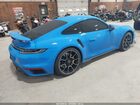 2021 Porsche 911 Turbo S Синий vin: WP0AD2A92MS258774