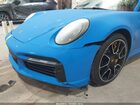 2021 Porsche 911 Turbo S Синий vin: WP0AD2A92MS258774