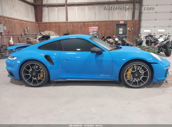WP0AD2A92MS258774 2021 PORSCHE 911 Синий Вид задней части салона