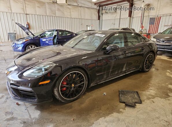 WP0AF2A74JL140773 2018 PORSCHE PANAMERA Черный Передняя левая четверть