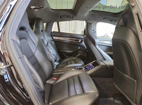 WP0AF2A74JL140773 2018 PORSCHE PANAMERA Черный Вид задних сидений