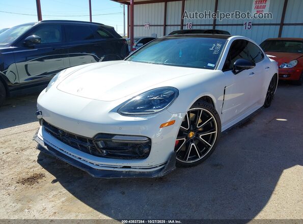 WP0AF2A76JL141147 2018 PORSCHE PANAMERA Белый Передняя левая четверть