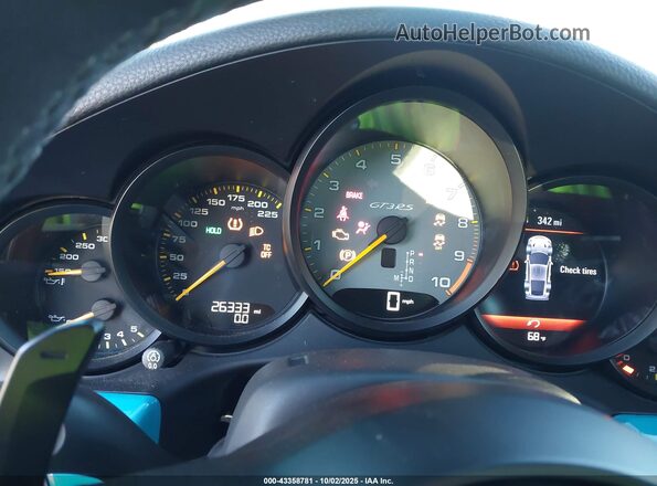 WP0AF2A96KS164064 2019 PORSCHE 911 Blue Vista de los asientos traseros
