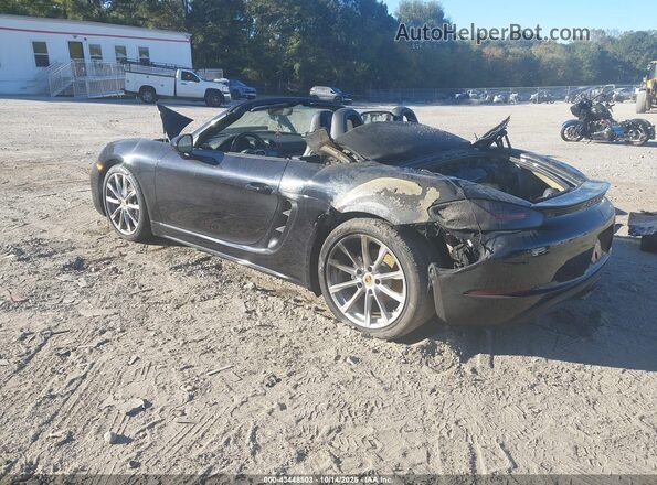 WP0CA2A81JS211207 2018 PORSCHE 718 BOXSTER Black Tył lewy