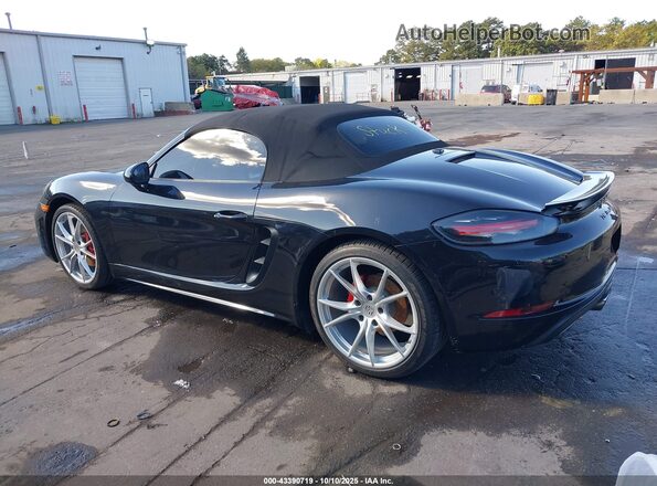 WP0CA2A88JS210426 2018 PORSCHE 718 BOXSTER Black Հետևի ձախ