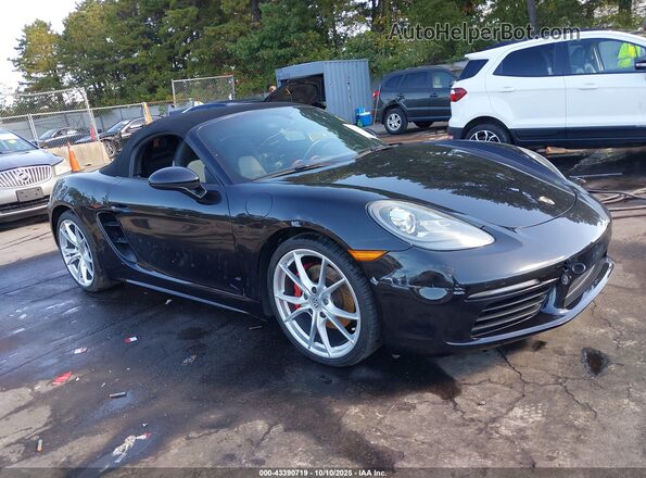 WP0CA2A88JS210426 2018 PORSCHE 718 BOXSTER Black Առջևի աջ