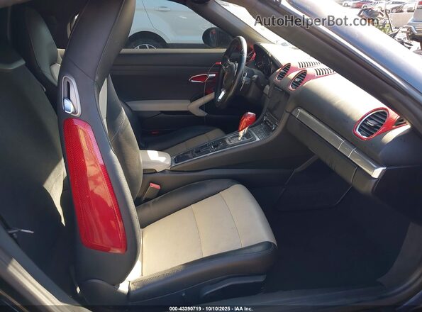 WP0CA2A88JS210426 2018 PORSCHE 718 BOXSTER Black Սալոնի դիմացի տեսք