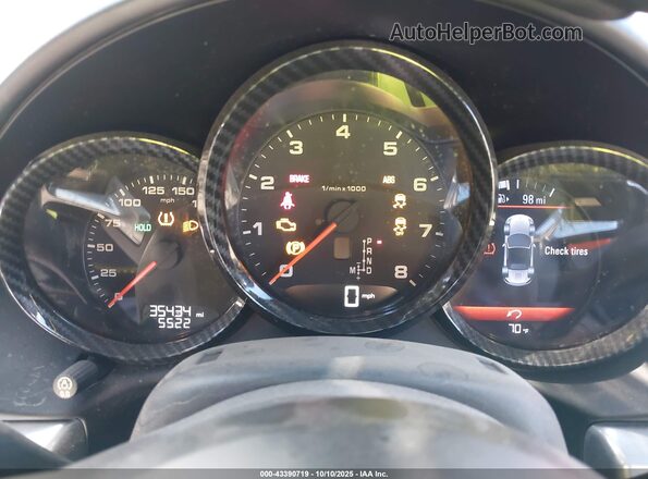 WP0CA2A88JS210426 2018 PORSCHE 718 BOXSTER Black Հետևի նստատեղերի տեսք