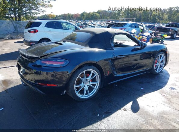 WP0CA2A88JS210426 2018 PORSCHE 718 BOXSTER Black Հետևի աջ