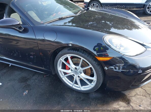 WP0CA2A88JS210426 2018 PORSCHE 718 BOXSTER Black Դիմացի տեսք