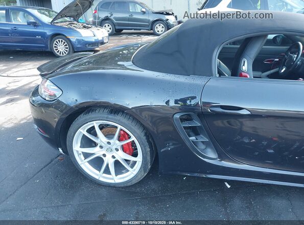 WP0CA2A88JS210426 2018 PORSCHE 718 BOXSTER Black 