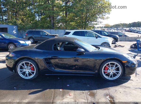 WP0CA2A88JS210426 2018 PORSCHE 718 BOXSTER Black Սալոնի հետևի տեսք