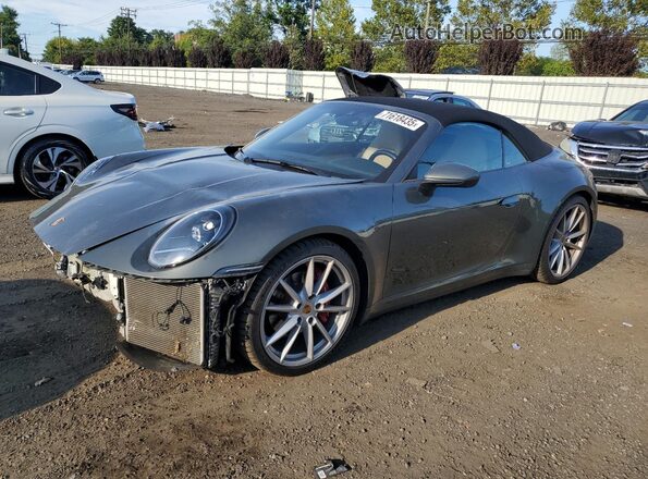 WP0CA2A93MS239376 2021 PORSCHE 911 Black Vista tres cuartos delantera izquierda