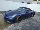 2021 Porsche Boxster Spyder Blue vin: WP0CC2A8XMS240221