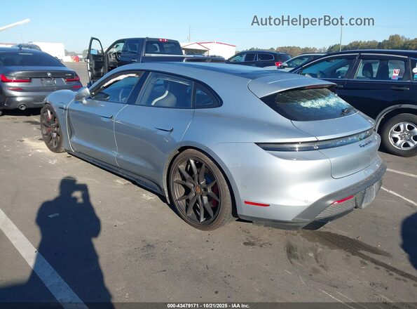 WP0CD2Y11PSA90187 2023 PORSCHE TAYCAN Серебряный Задняя левая четверть