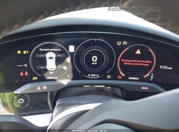 WP0CD2Y11PSA90187 2023 PORSCHE TAYCAN Серебряный Вид задних сидений