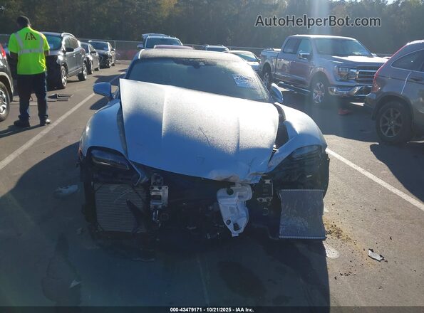 WP0CD2Y11PSA90187 2023 PORSCHE TAYCAN Серебряный Вид задней части салона