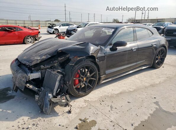 WP0CD2Y12PSA90330 2023 PORSCHE TAYCAN Черный Передняя левая четверть