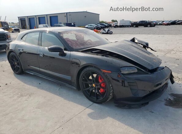 WP0CD2Y12PSA90330 2023 PORSCHE TAYCAN Черный Передняя правая четверть
